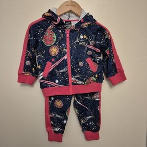 12-18 mth Bonds Star Wars Trackie Set